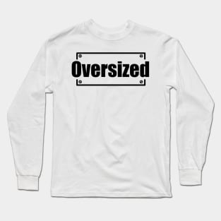 Oversized Long Sleeve T-Shirt